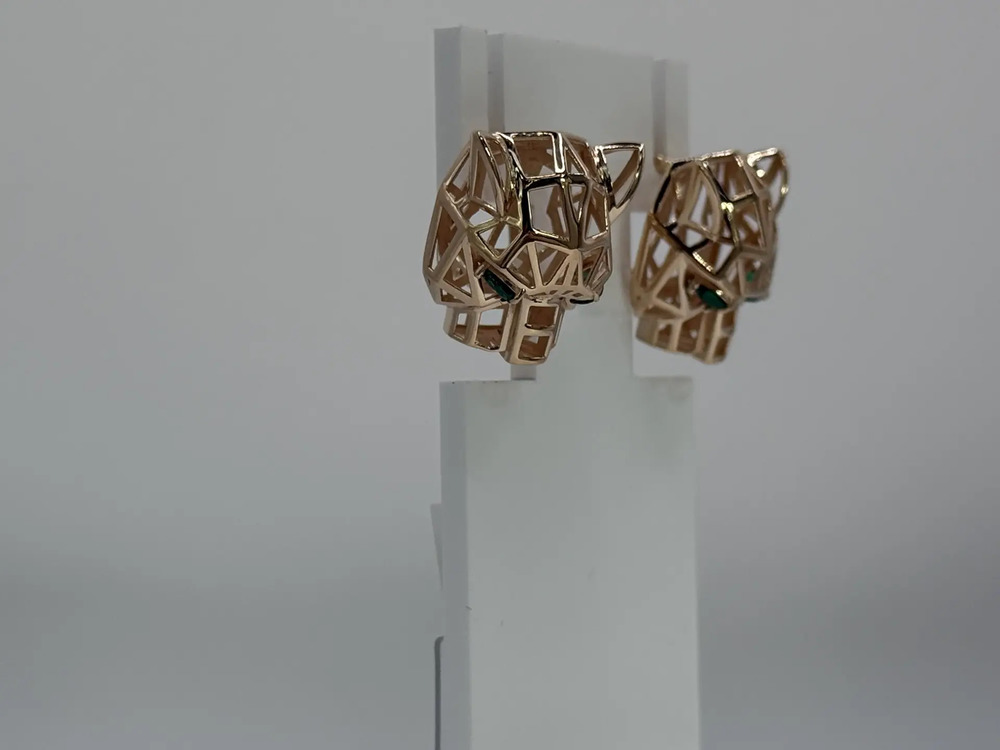 СЕРЬГИ С КАМНЯМИ (Au 585)