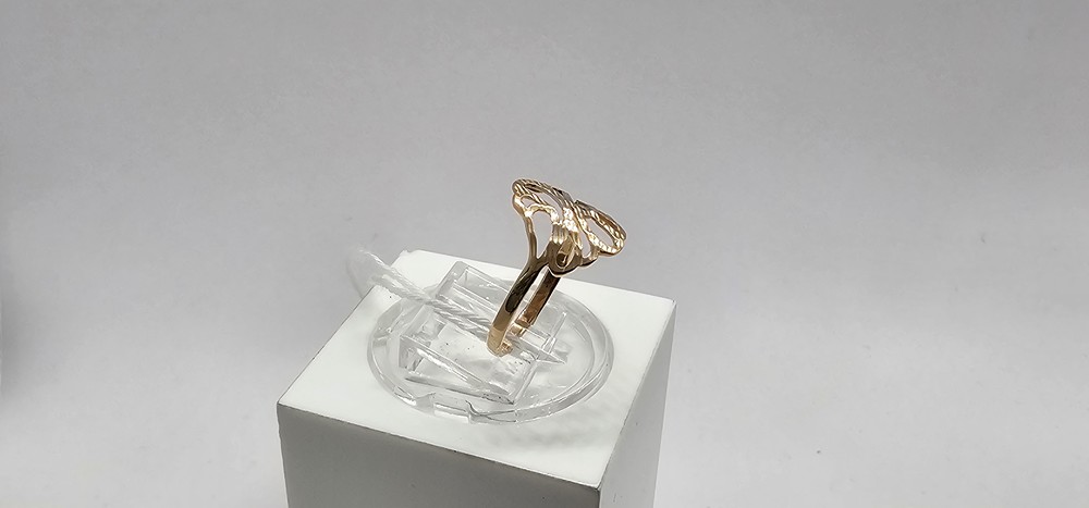 КОЛБКМ585 КОЛЬЦО БЕЗ КАМНЯ (Au 585)