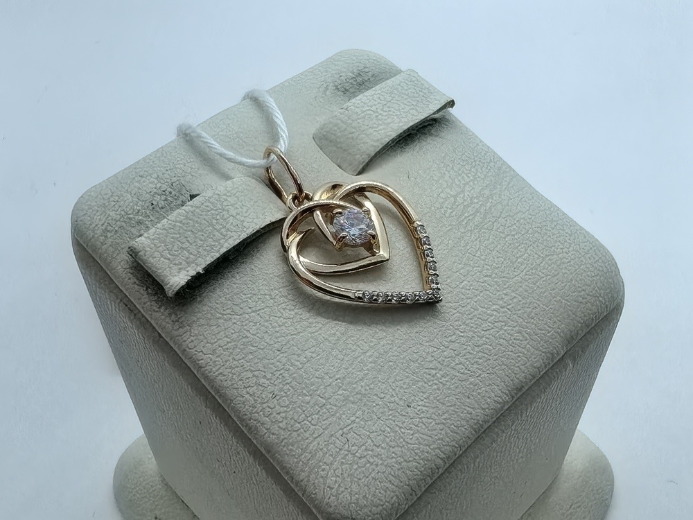 ПОДВЕСКА С КАМНЯМИ (Au 585)