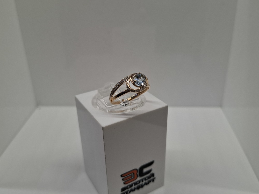 КОЛКМИ585 КОЛЬЦО С КАМНЯМИ (Au 585)