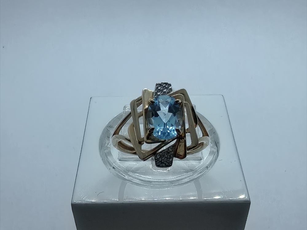 КОЛКМИ585 КОЛЬЦО С КАМНЯМИ (Au 585)