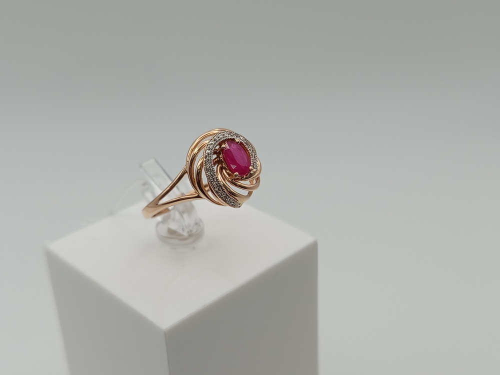 КОЛЬЦО БРИЛЛИАНТ Au 585