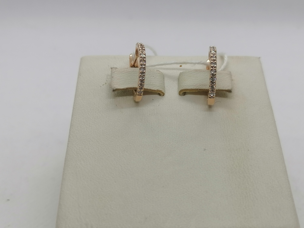 СЕРЬГИ С КАМНЯМИ (Au 585)