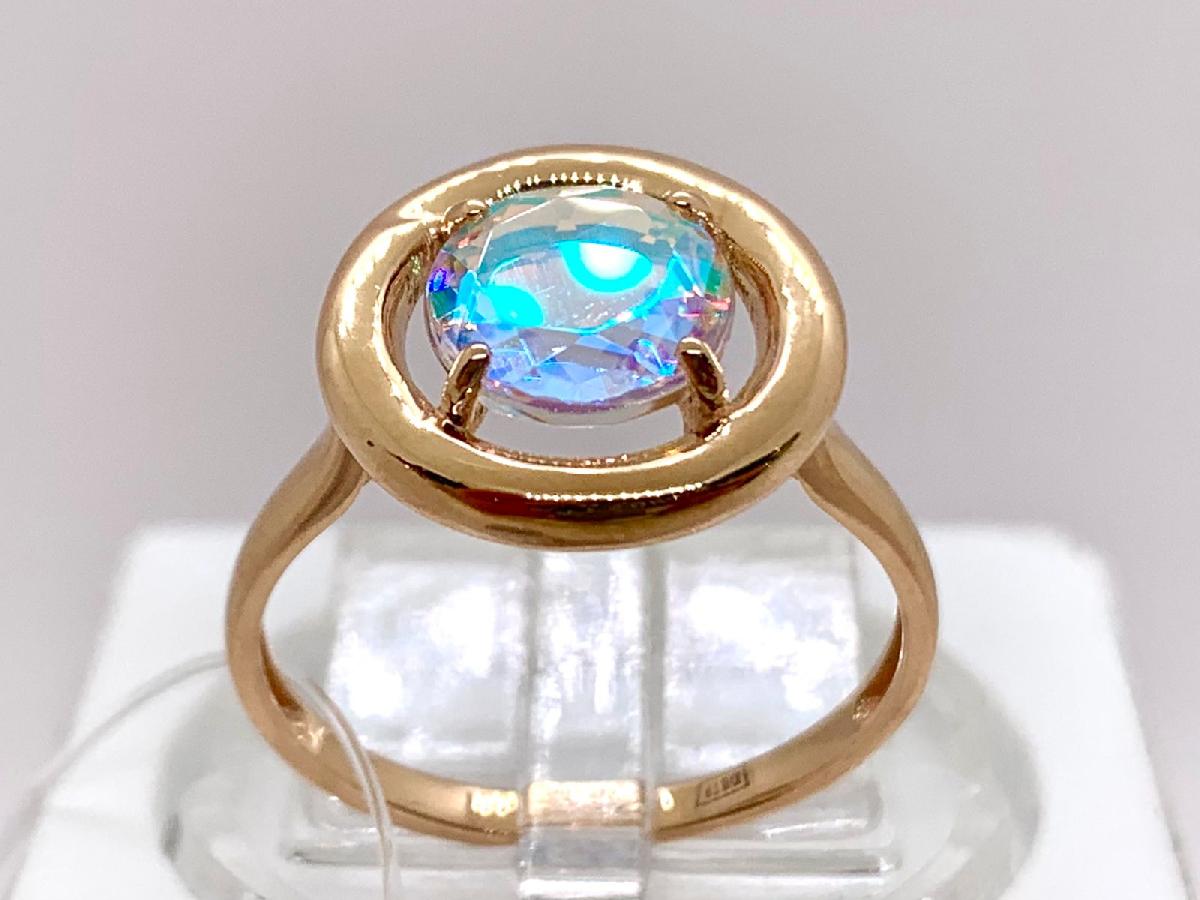 КОЛЬЦО С КАМНЕМ (Au 585)