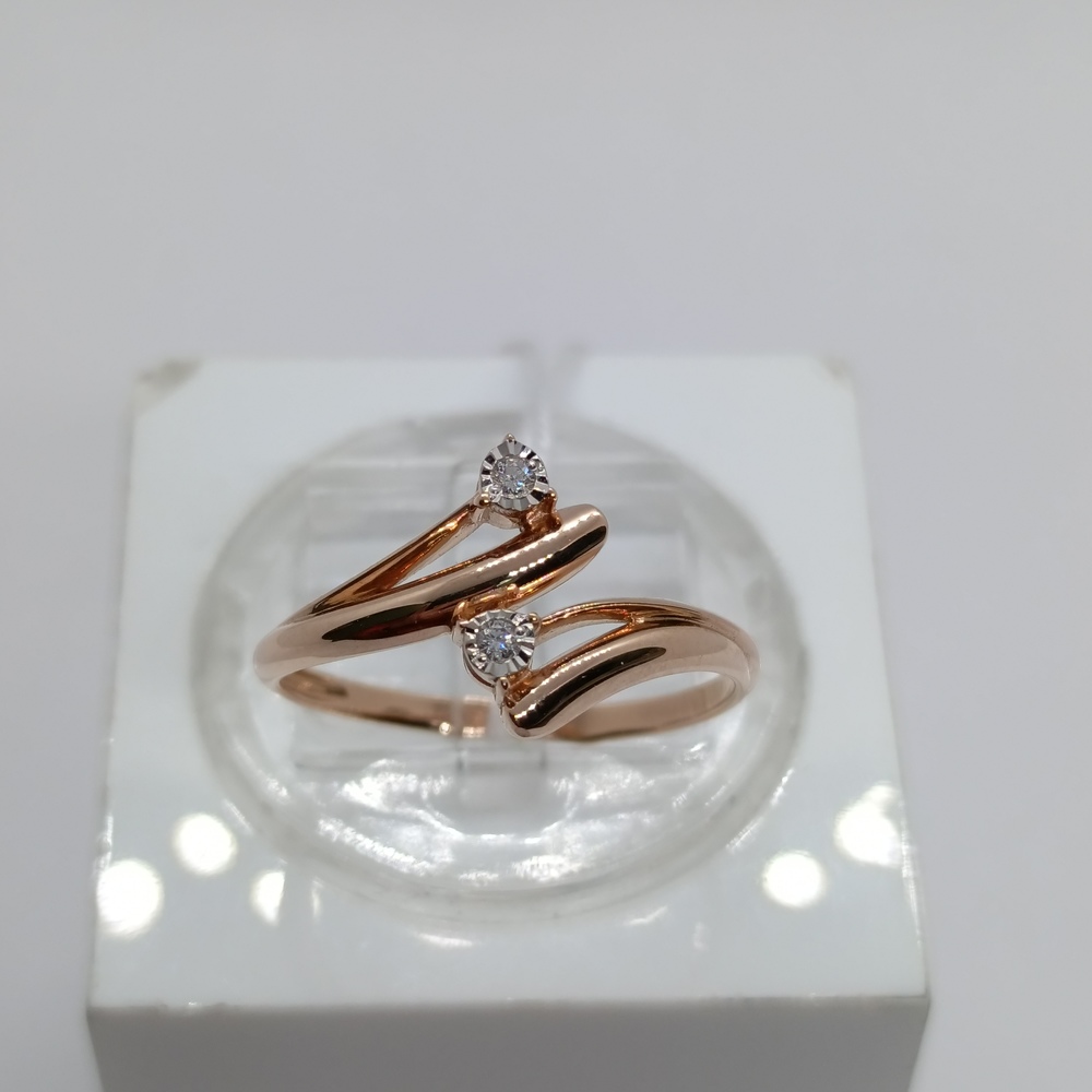 КОЛЬЦО БРИЛЛИАНТ Au 585