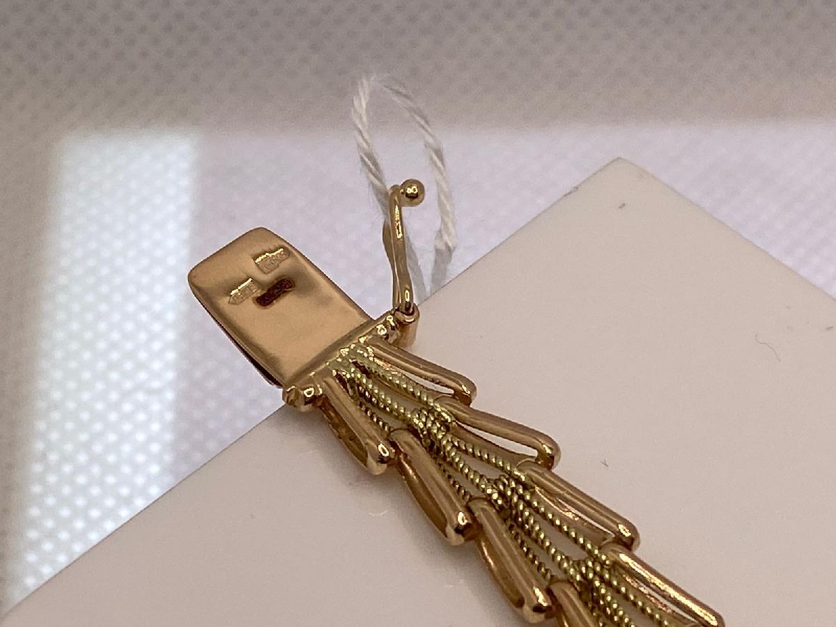 БРАСЛЕТ ПОЛНОВЕСНЫЙ Фантазия Au 585