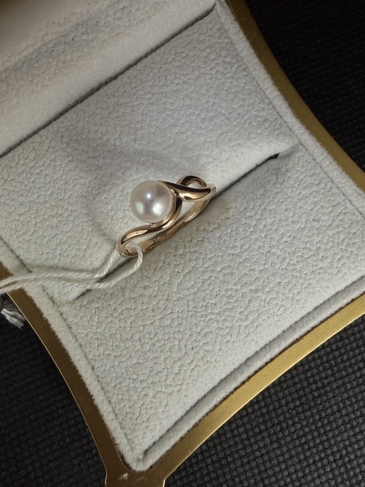 КОЛКМ585 КОЛЬЦО С КАМНЕМ (Au 585)