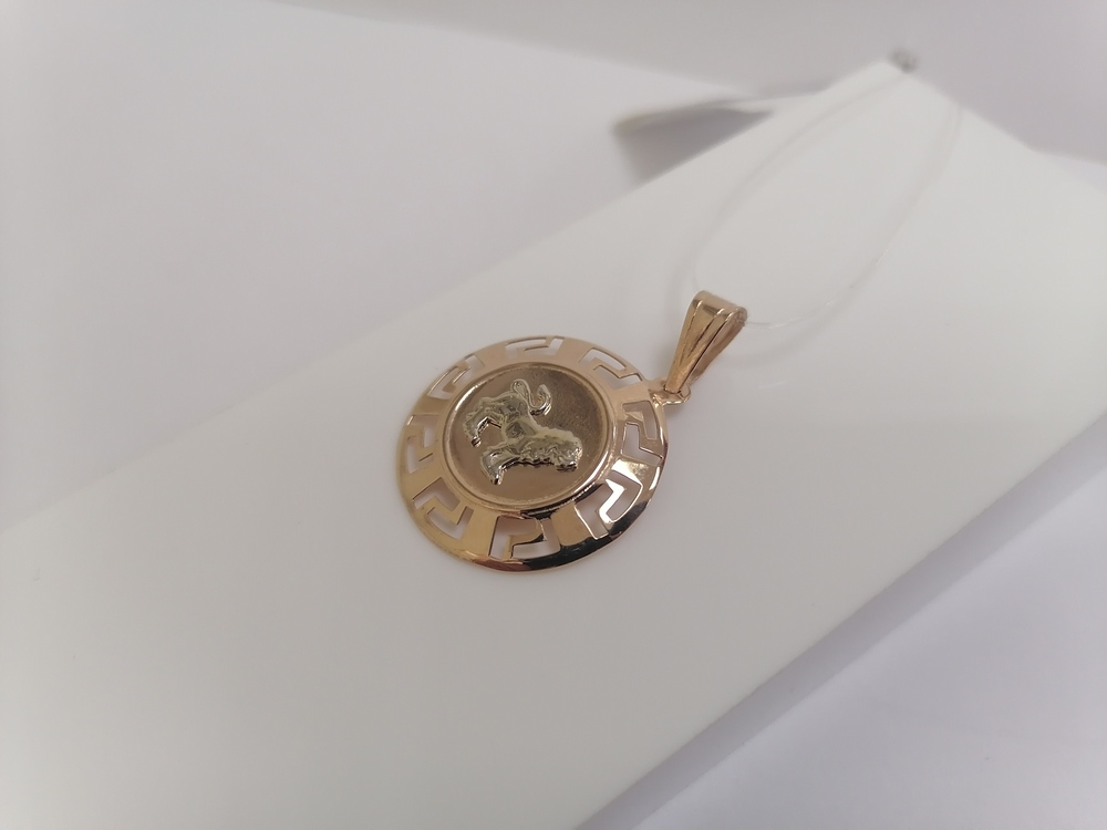 880 ПОДВЕСКА ЗНАК ЗОДИАКА без камня (Au 585)