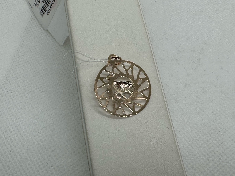 ПОДВЕСКА ЗНАК ЗОДИАКА ОВЕН (Au 585)