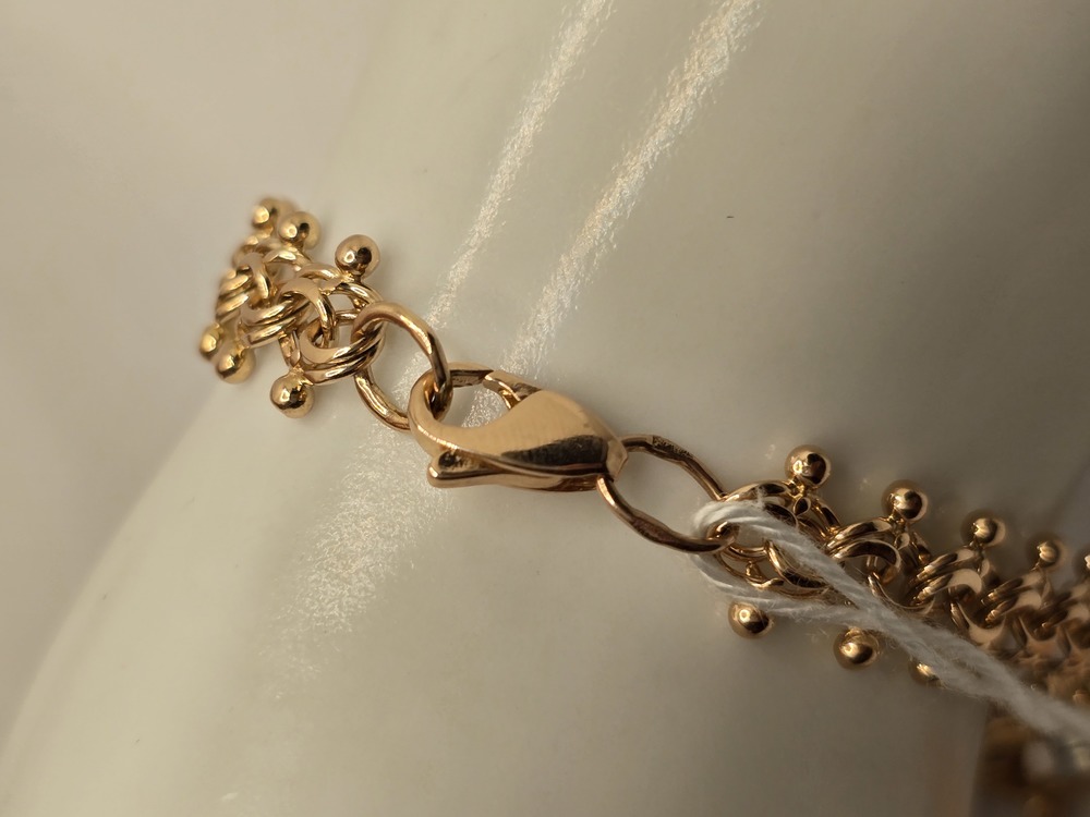 БРАСЛЕТ ПОЛНОВЕСНЫЙ Фантазия Au 585