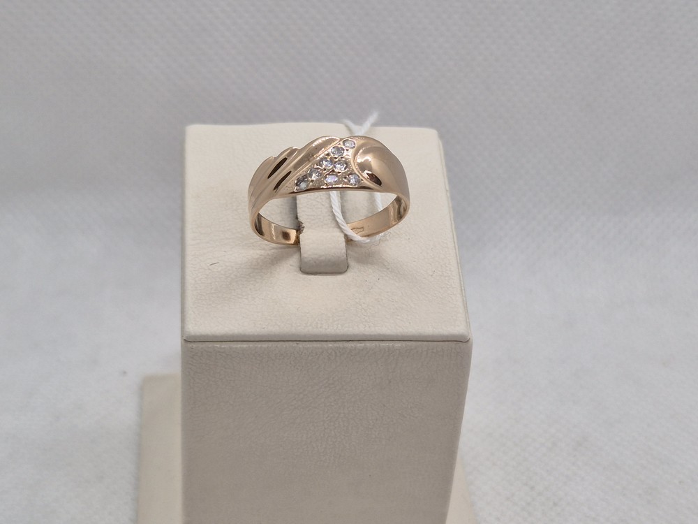 КОЛКМИ585 КОЛЬЦО С КАМНЯМИ (Au 585)