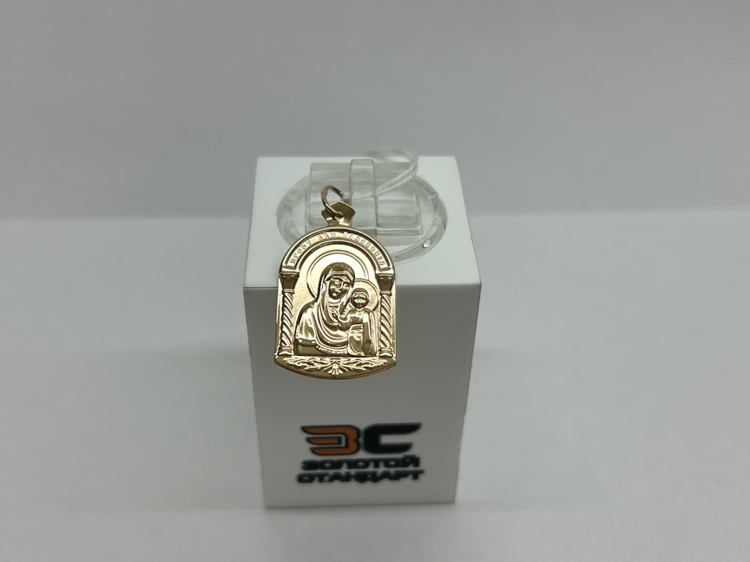 ПОДИБК585 ПОДВЕСКА ИКОНА БЕЗ КАМНЯ (Au 585)