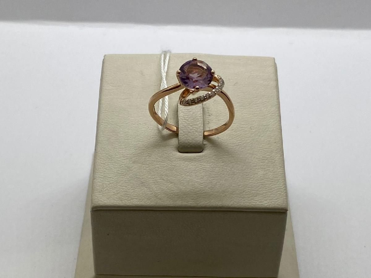 КОЛКМИ585 КОЛЬЦО С КАМНЯМИ (Au 585)