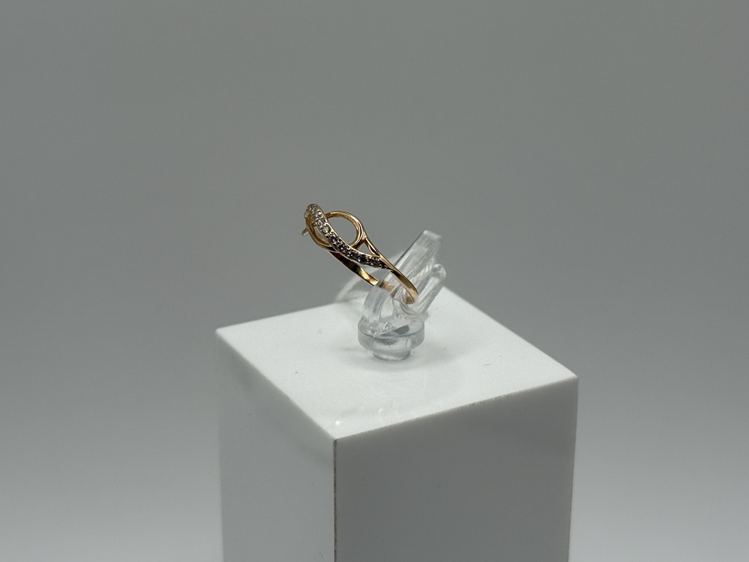 КОЛКМИ585 КОЛЬЦО С КАМНЯМИ (Au 585)