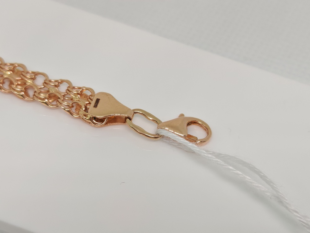 БРАСЛЕТ ПОЛНОВЕСНЫЙ Фантазия Au 585