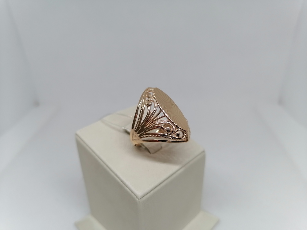 4152а КОЛЬЦО БЕЗ КАМНЯ (Au 585)