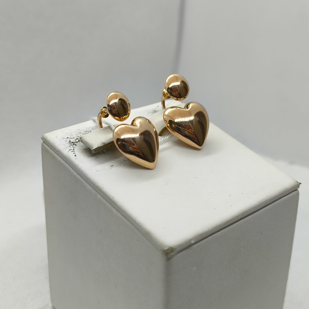 СПУС585 СЕРЬГИ ПУСЕТЫ (Au 585)