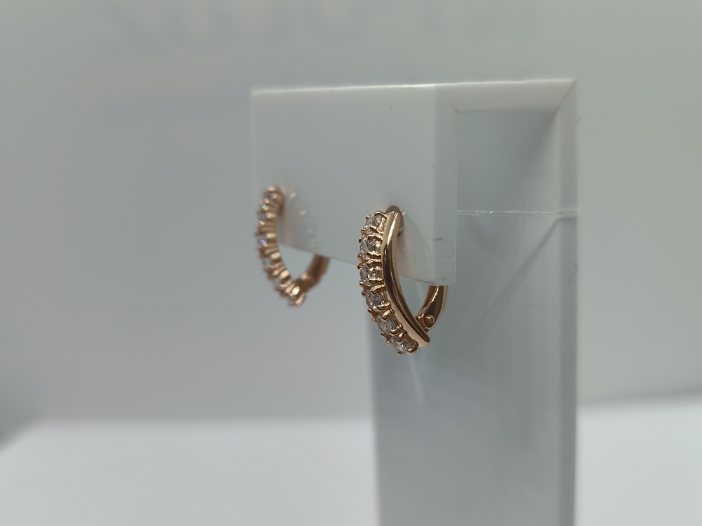 СЕРЬГИ С КАМНЯМИ (Au 585)