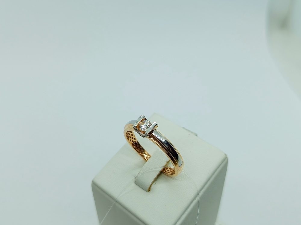 КОЛЬЦО С КАМНЕМ (Au 585)