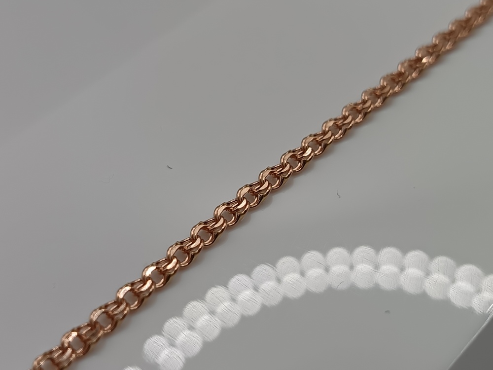 БРАСЛЕТ ПУСТОТЕЛЫЙ Бисмарк Au 585