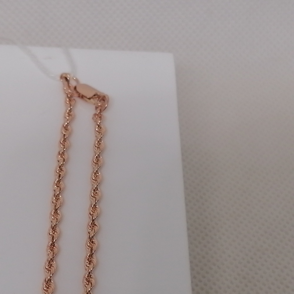 ЦЛВР585 ЦЕПЬ ПОЛНОВЕСНАЯ Веревка (Au 585)