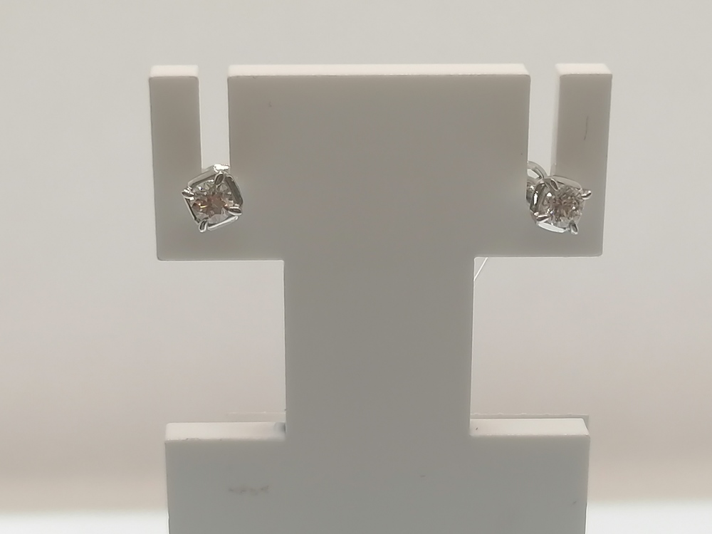 СЕРЬГИ ПУСЕТЫ Бриллиант (Au 585)