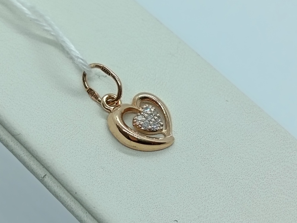 ПОДВЕСКА БРИЛЛИАНТ Au 585