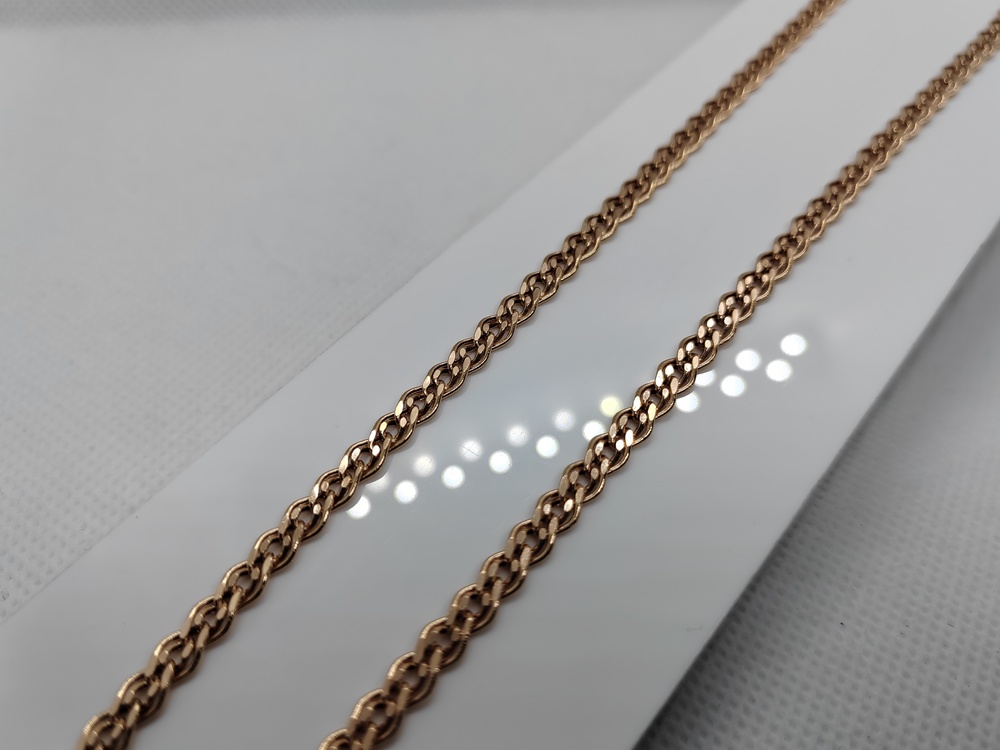 8070155П-50 ЦЕПЬ ПУСТОТЕЛАЯ Нона (Au 585)