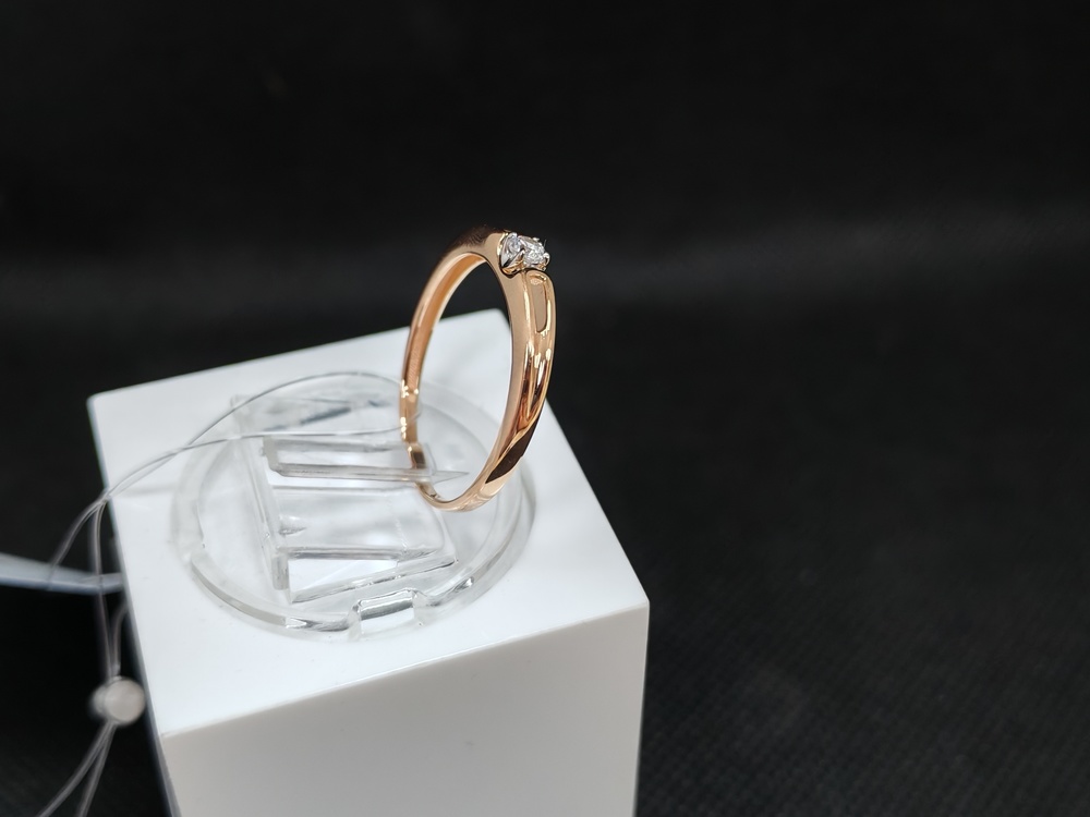 КОЛЬЦО С КАМНЕМ (Au 585)