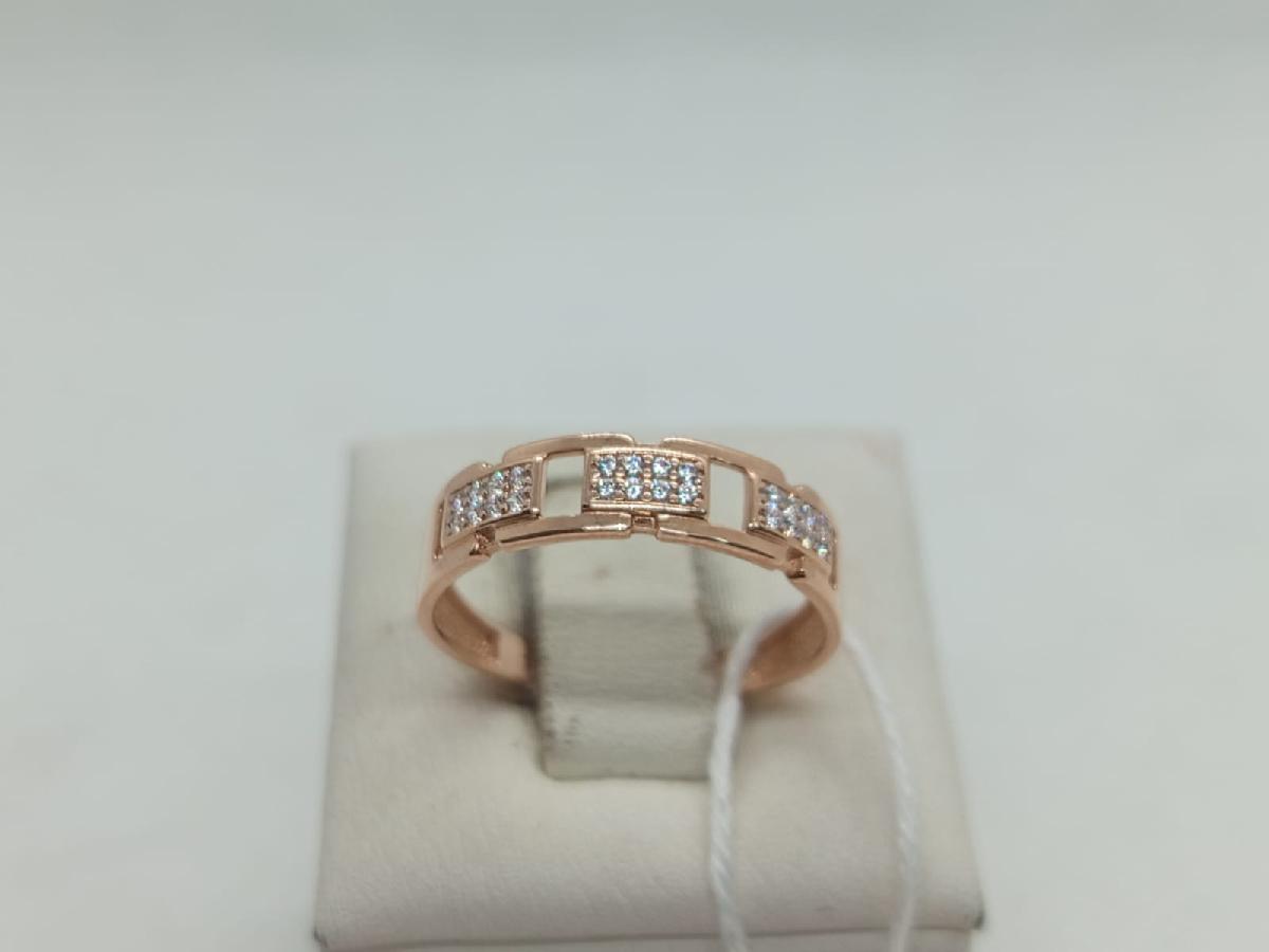 КОЛКМИ585 КОЛЬЦО С КАМНЯМИ (Au 585)