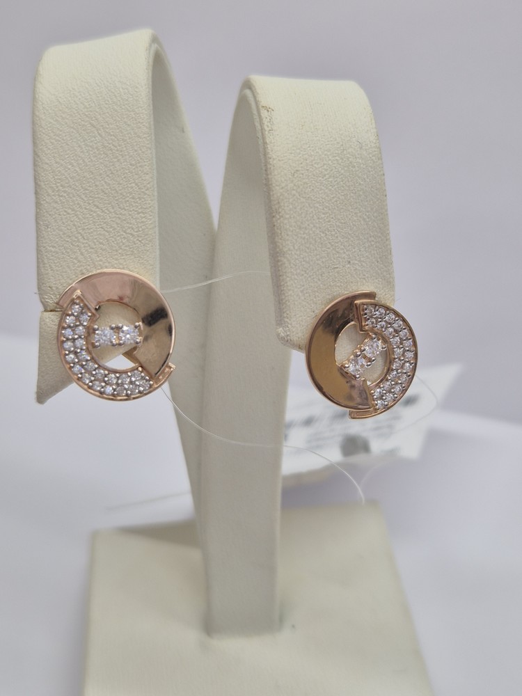 СЕРЬГИ С КАМНЯМИ (Au 585)