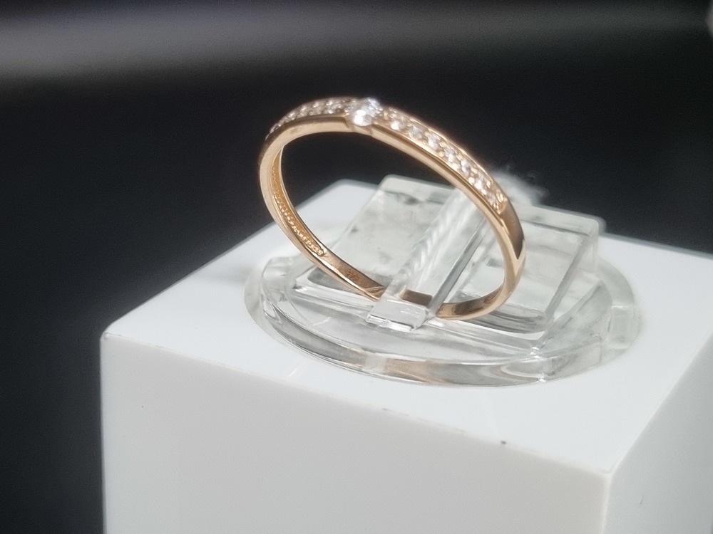 КОЛКМИ585 КОЛЬЦО С КАМНЯМИ (Au 585)