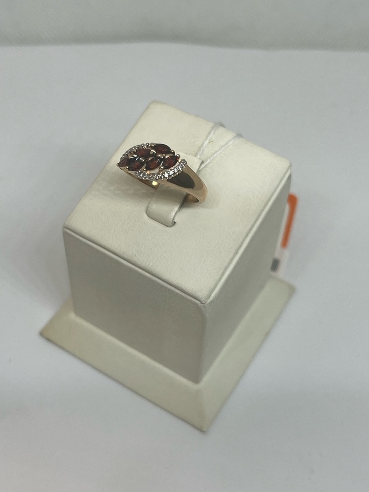 КОЛКМИ585 КОЛЬЦО С КАМНЯМИ (Au 585)