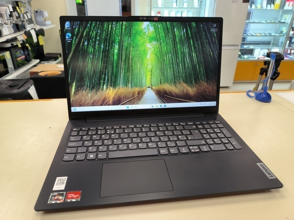 Ноутбук Lenovo V15 G4 AMN; Ryzen 5 7520U, HD Graphics, 8 Гб, 256 Гб, Нет