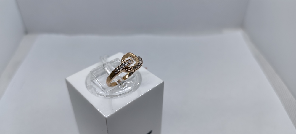 КОЛКМИ585 КОЛЬЦО С КАМНЯМИ (Au 585)