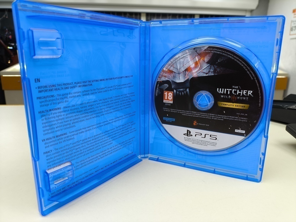 Игра Playstation 5 Witcher Wild Hunt