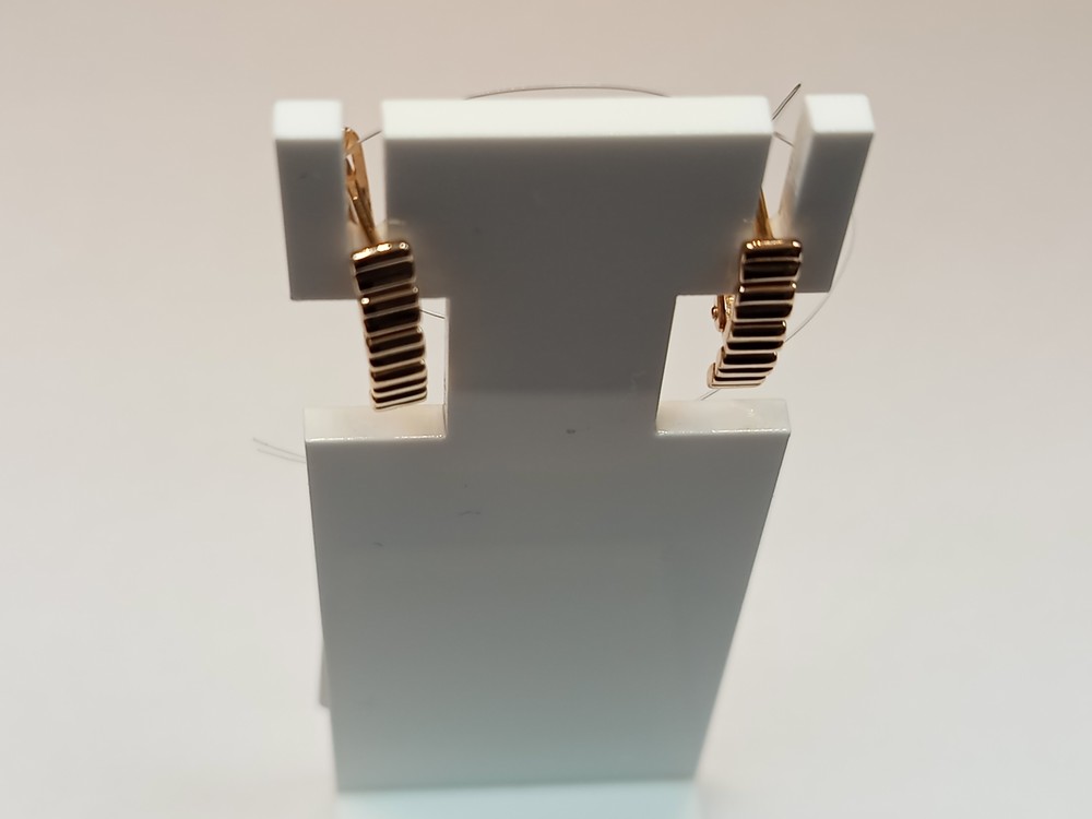 СЕРЬГИ БЕЗ КАМНЯ (Au 585)