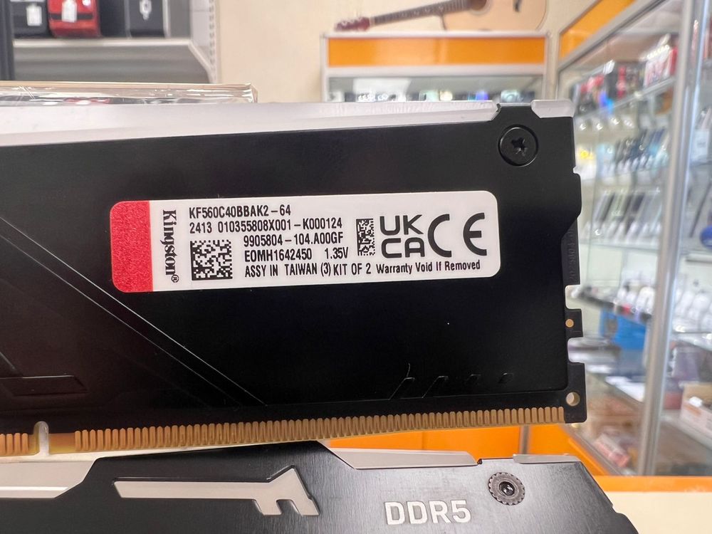 Оперативная память FURY KF560C40BBAK2-64 DDR5 64 ГБ 6000 МГц DIMM