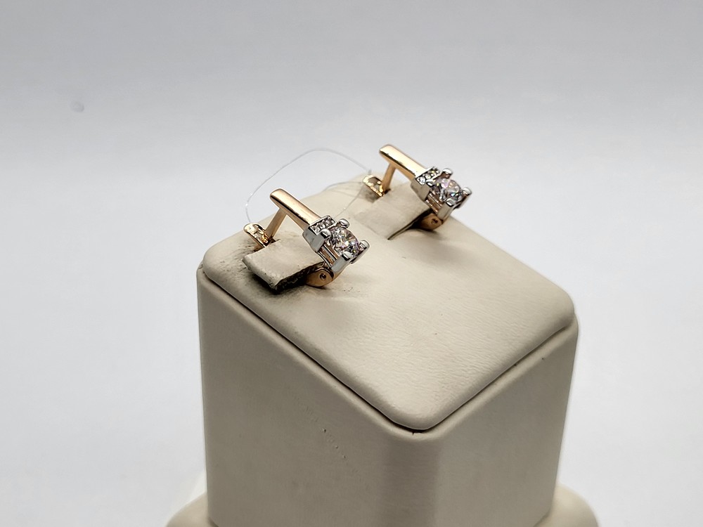 СЕРЬГИ С КАМНЯМИ (Au 585)