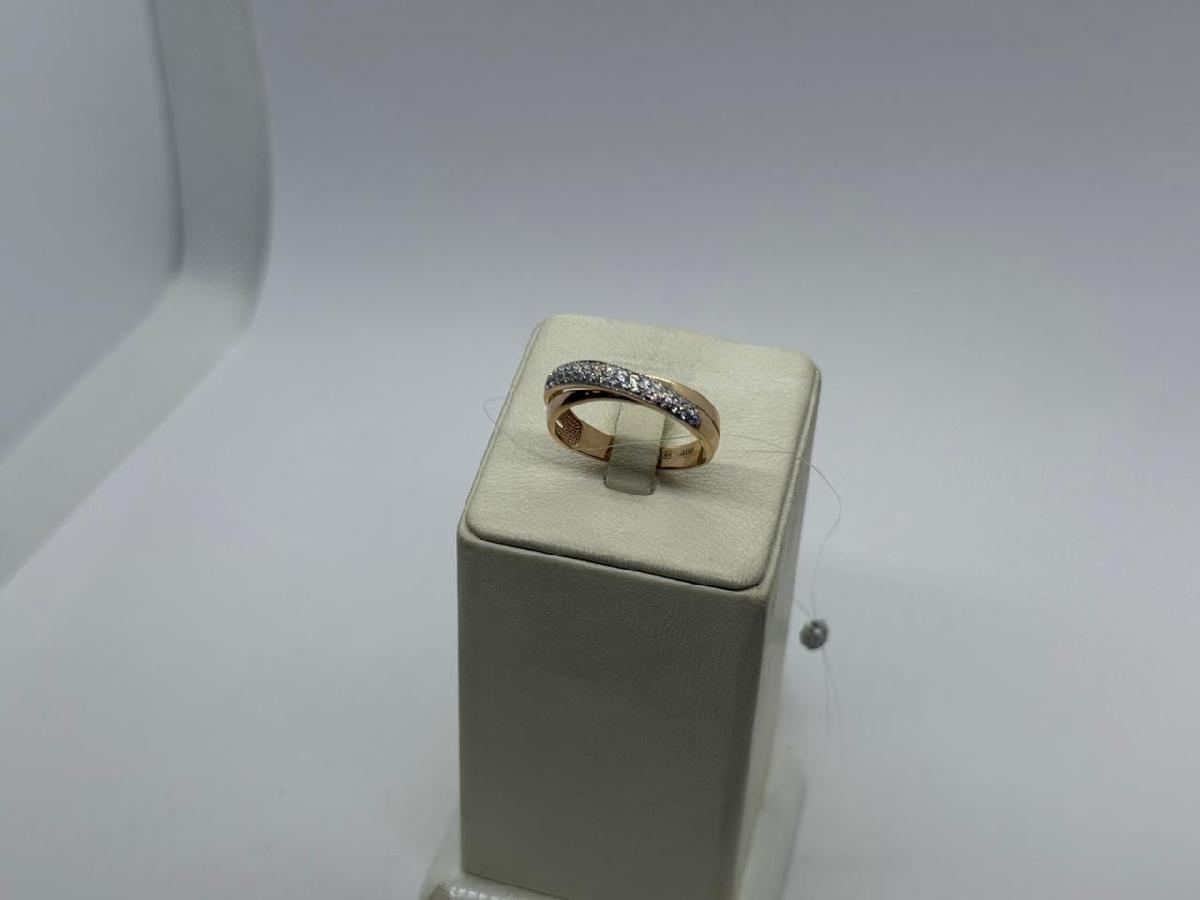 КОЛЬЦО С КАММНЯМИ (Au 585)