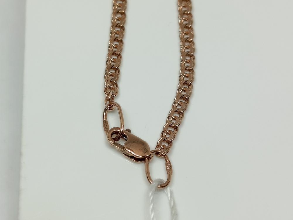 ЦЕПЬ ПОЛНОВЕСНАЯ Бисмарк (Au 585)