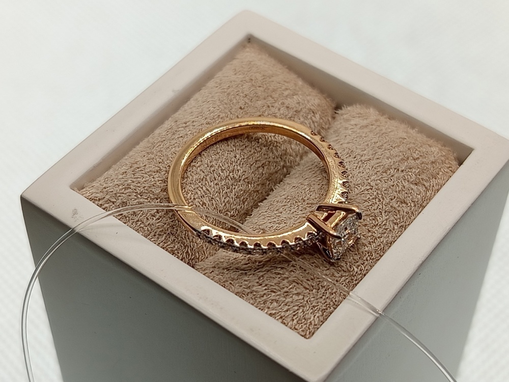 КОЛЬЦО БРИЛЛИАНТ (Au 585)