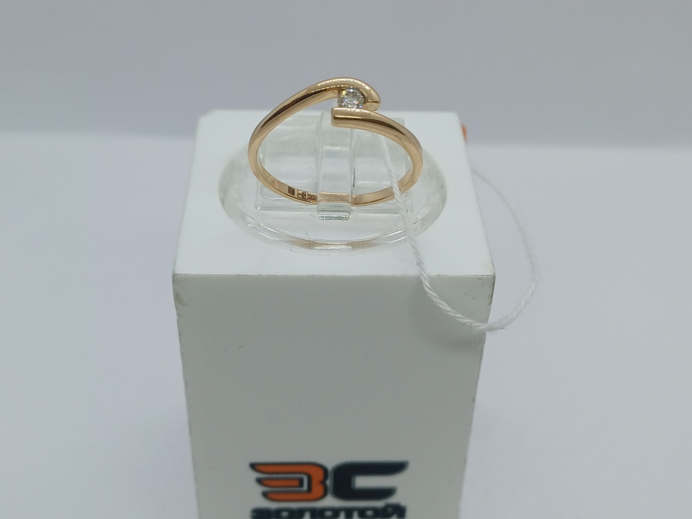 КОЛЬЦО БРИЛЛИАНТ Au 585