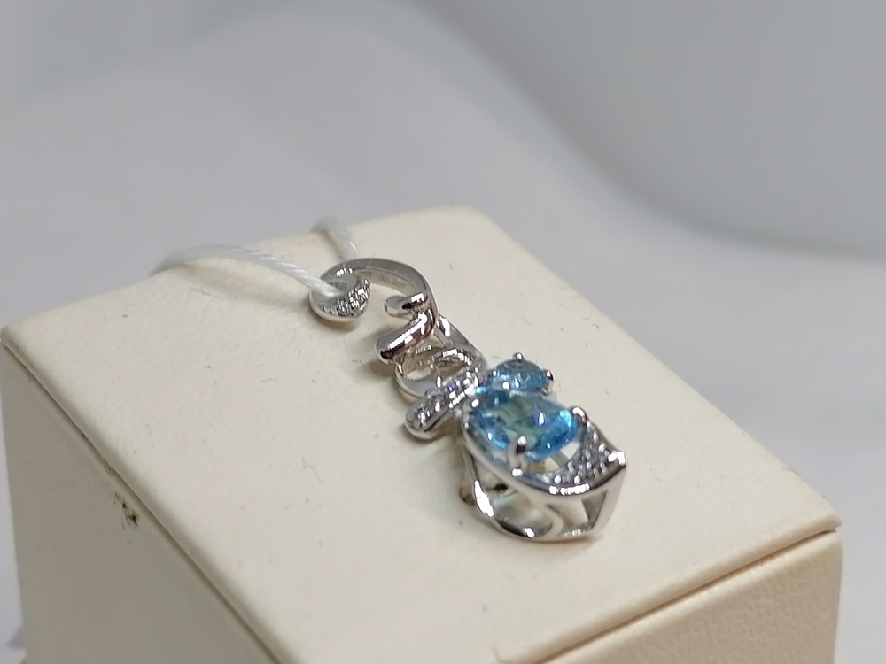 ПОДКМИ585 ПОДВЕСКА С КАМНЯМИ (Au 585)