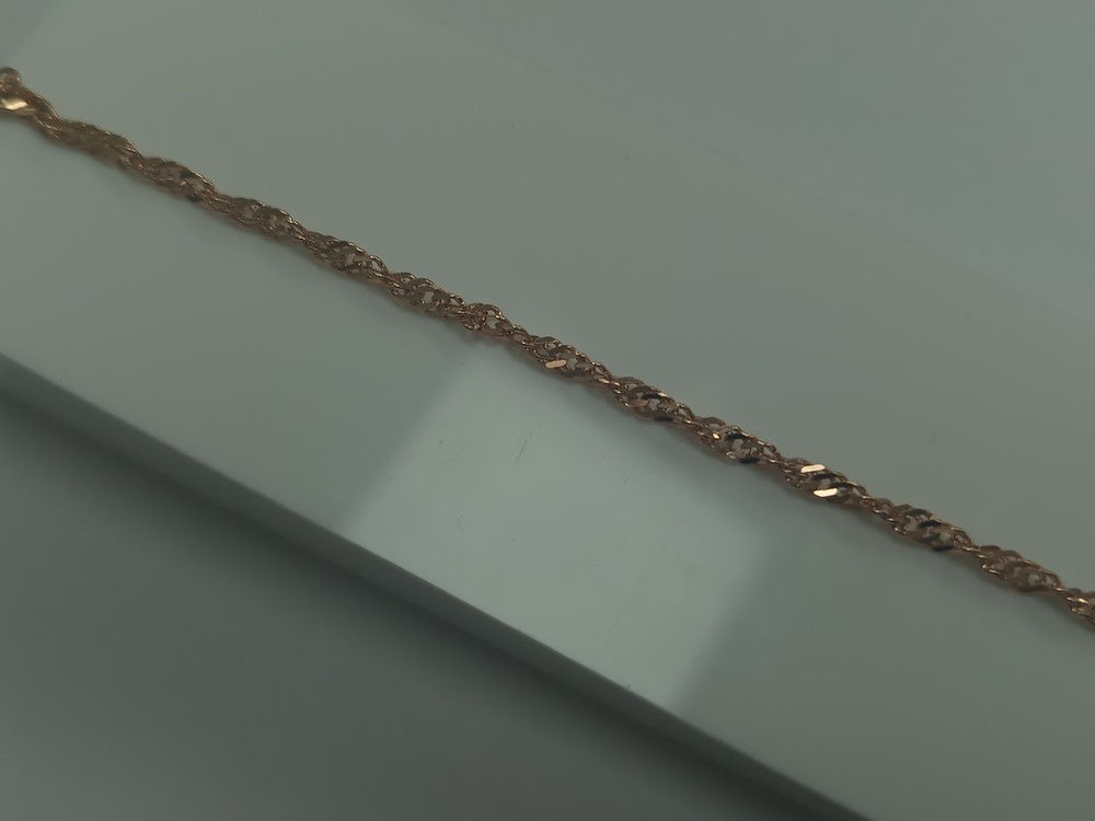 БРАСЛЕТ ПОЛНОВЕСНЫЙ Сингапур Au 585