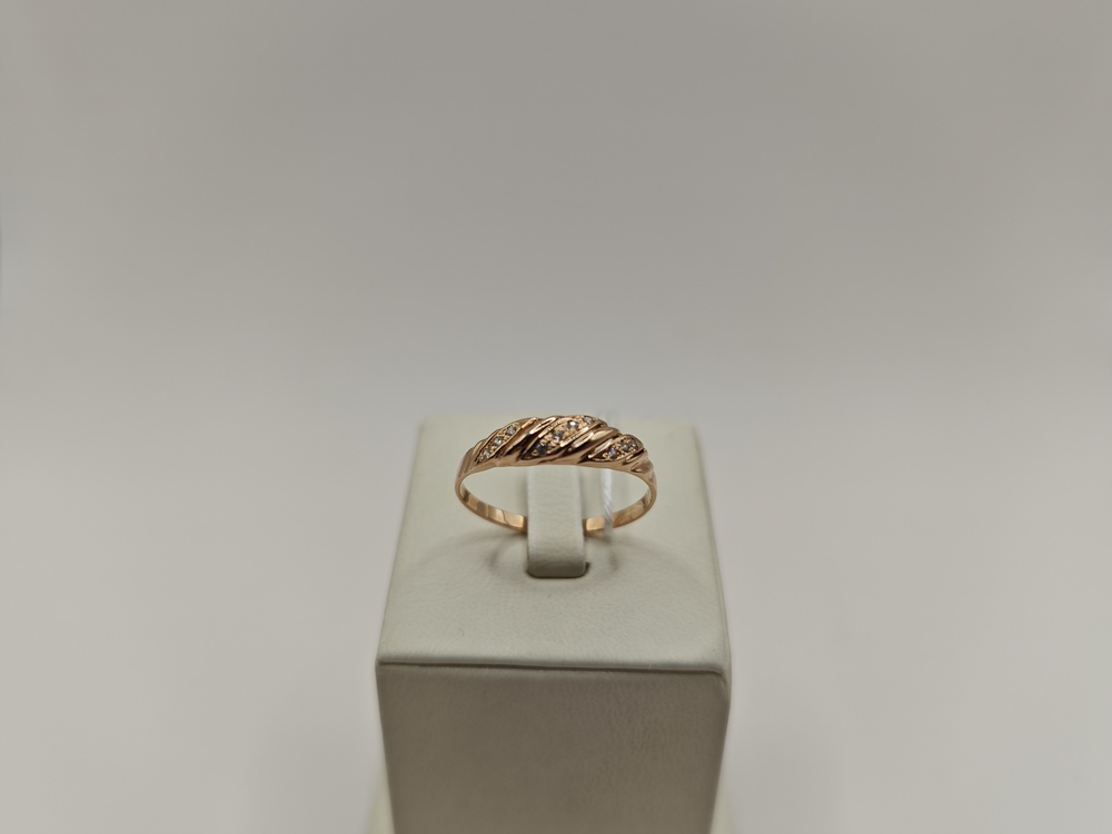 КОЛКМИ585 КОЛЬЦО С КАМНЯМИ (Au 585)