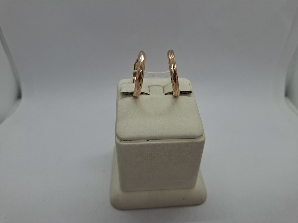 СКОН585 СЕРЬГИ КОНГО (Au 585)