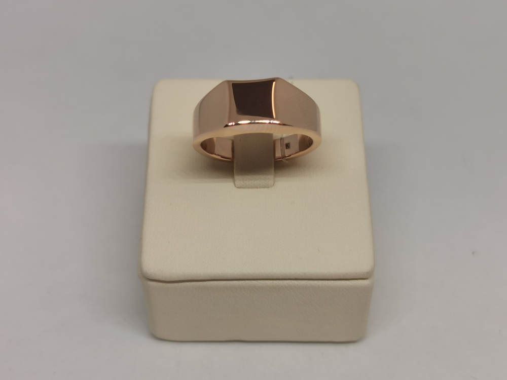 01-0064 КОЛЬЦО ПЕЧАТКА без камня (Au 585)