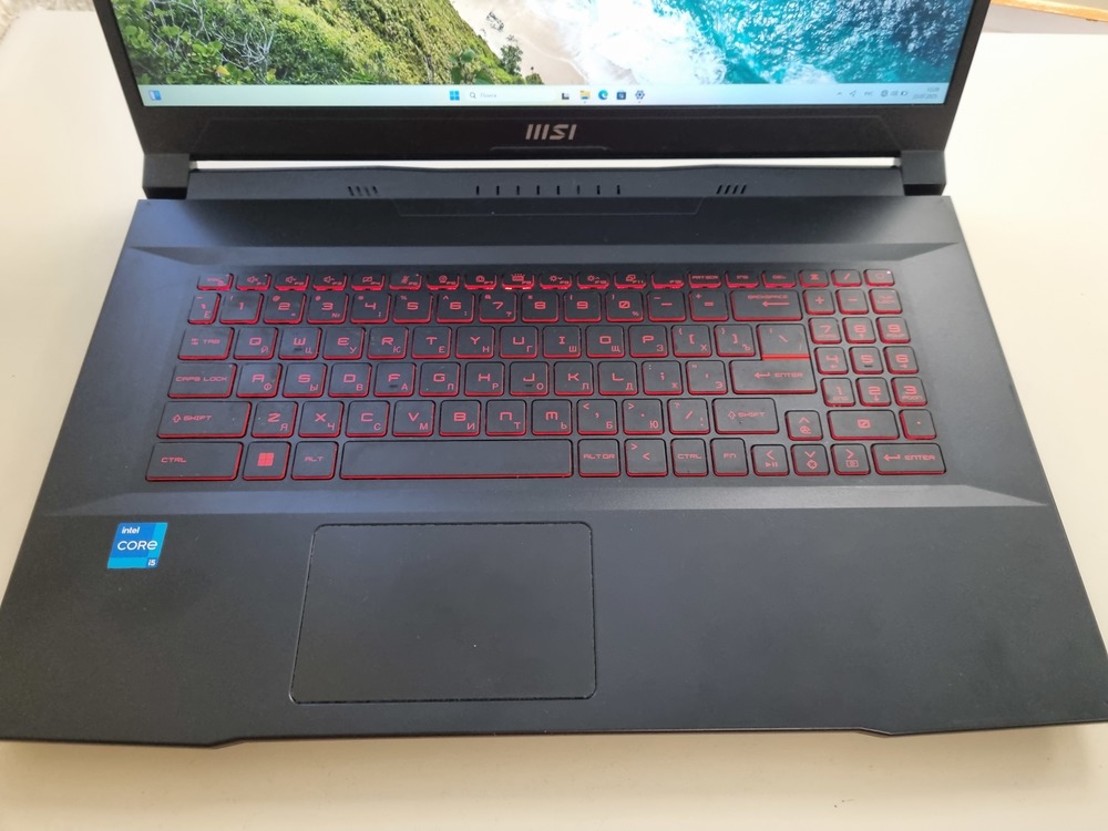 Ноутбук MSI Katana GF76 11UC-679XRU; Core i5 11400H, GeForce RTX 3050, 16 Гб, 512 GB, Нет