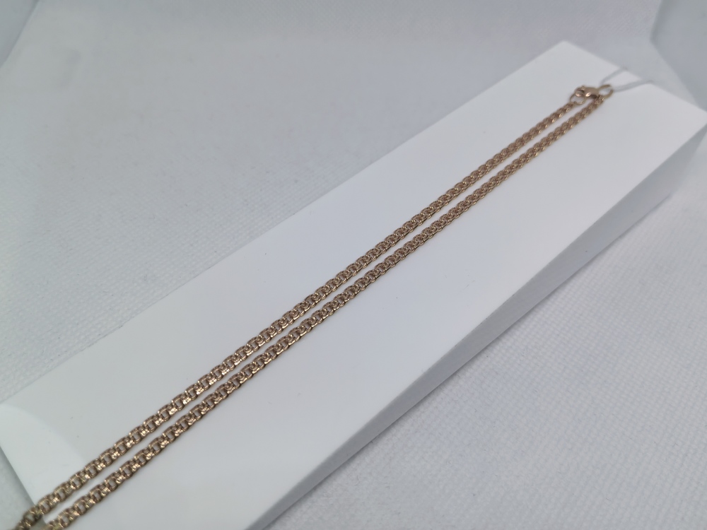 ЦЕПЬ ПОЛНОВЕСНАЯ Бисмарк (Au 585)